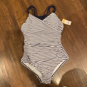 NWT, Kona Sol stripped swim suit